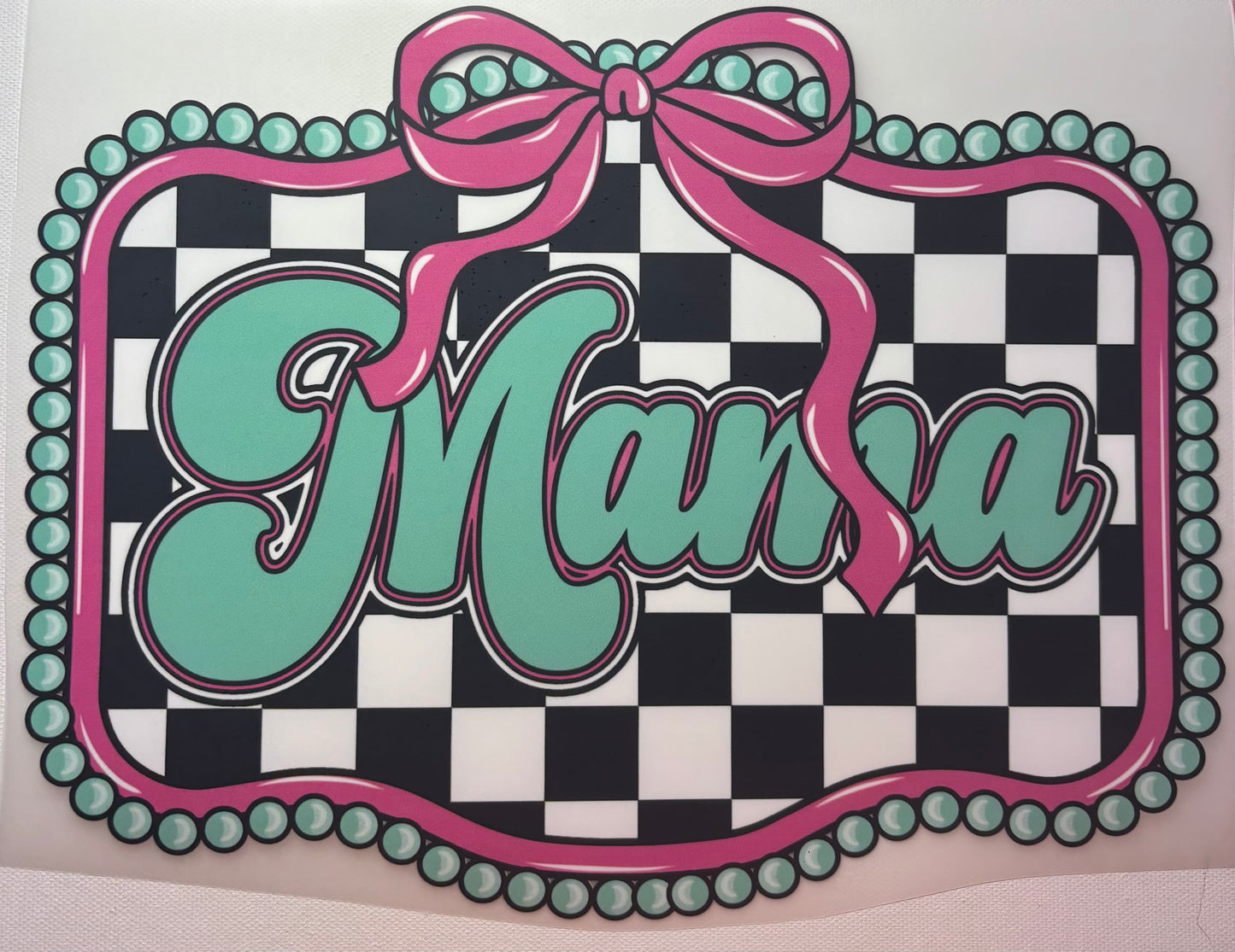 Coquette Checker Mama