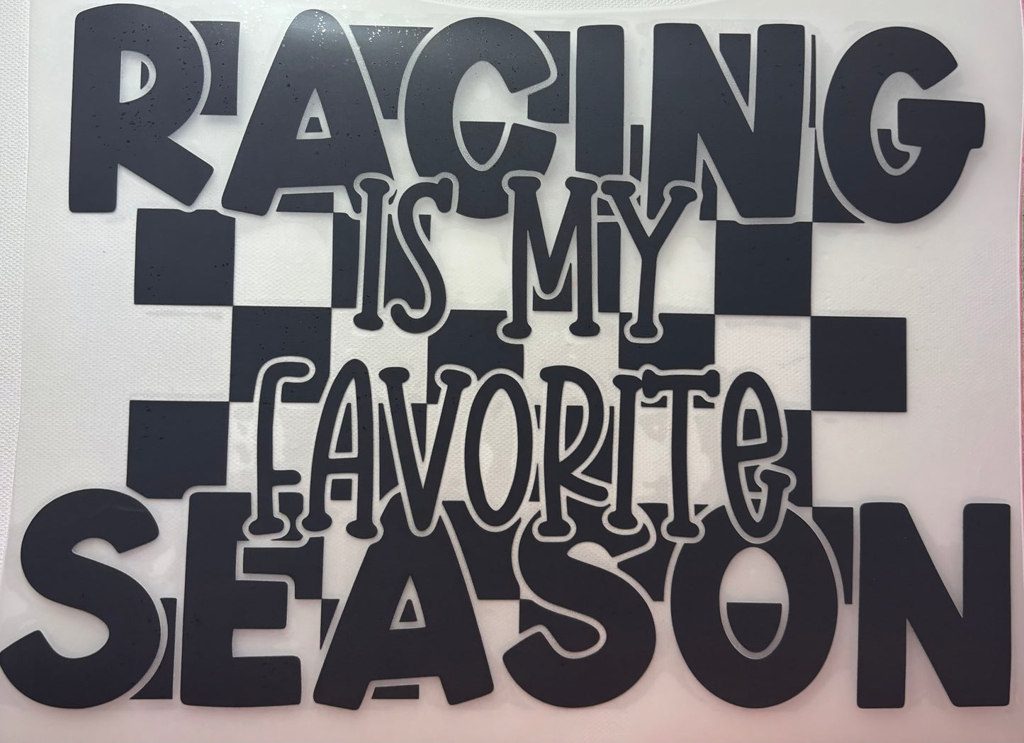 Racing is my favorite Season