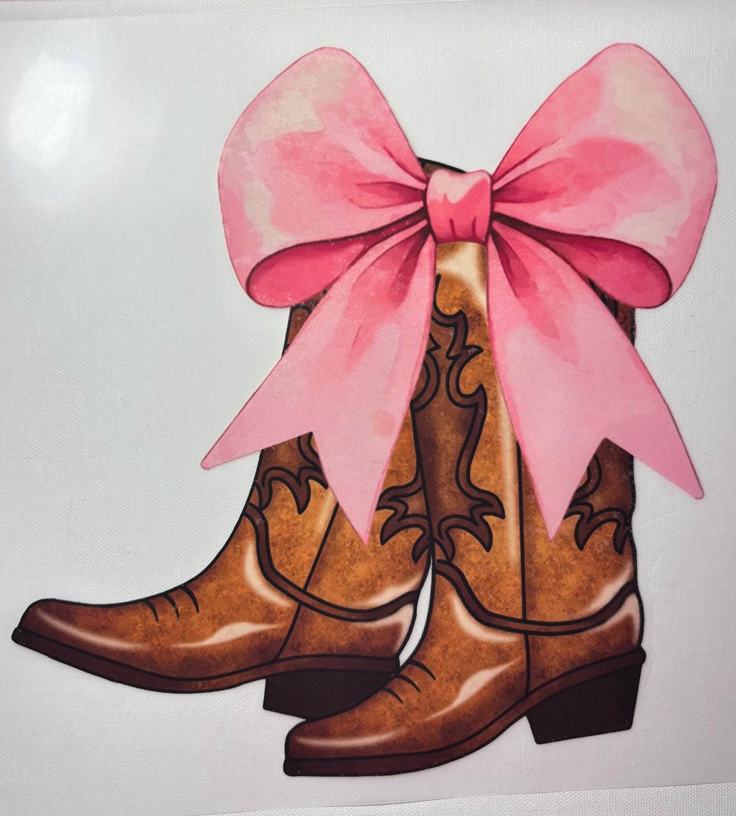 Cowgirl Boots with Bow