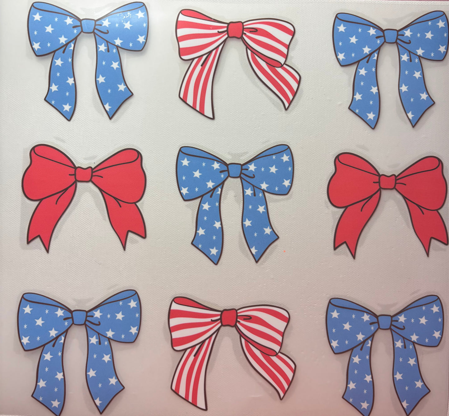 Coquette Flag Bows