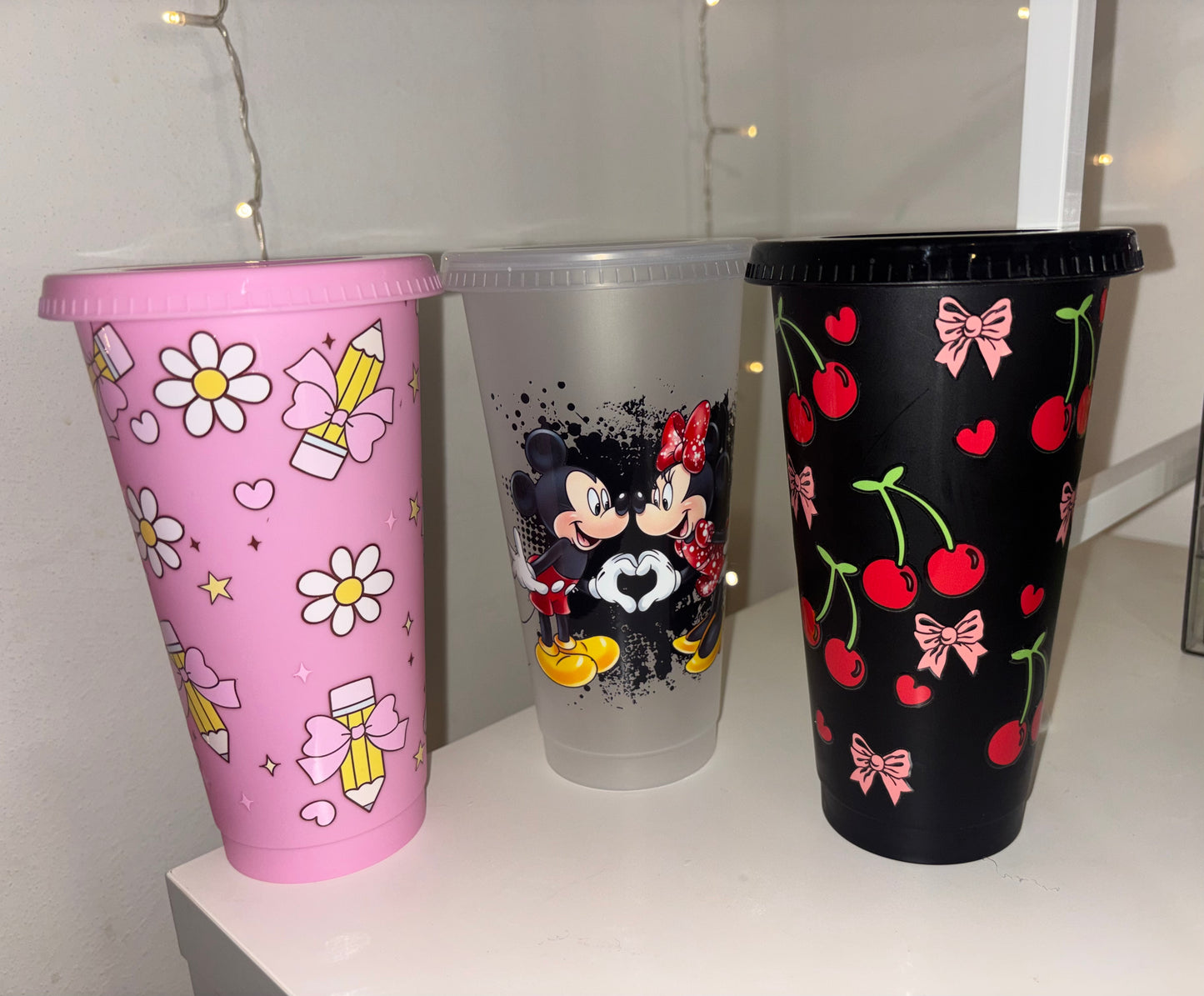 24oz Reusable Plastic Cups