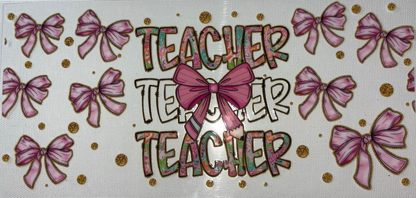 Teacher with Bows DTF-21
